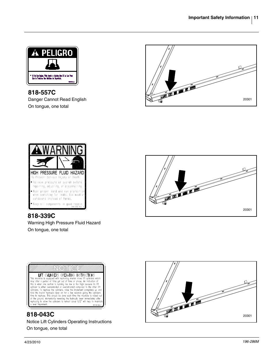 557c, 339c, 043c | Great Plains 3N-4025P Operator Manual User Manual | Page 13 / 134