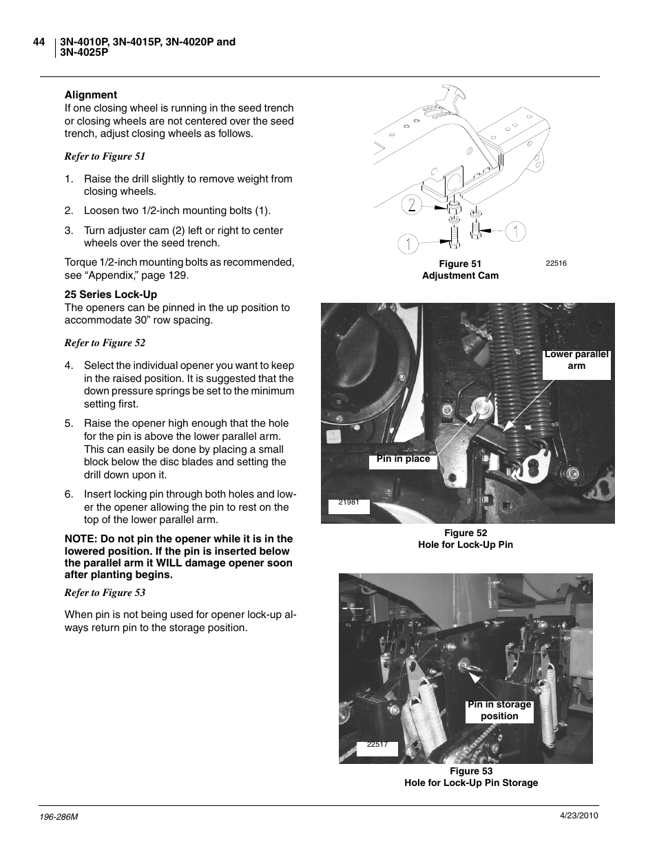 Great Plains 3N-4025P Operator Manual User Manual | Page 46 / 134
