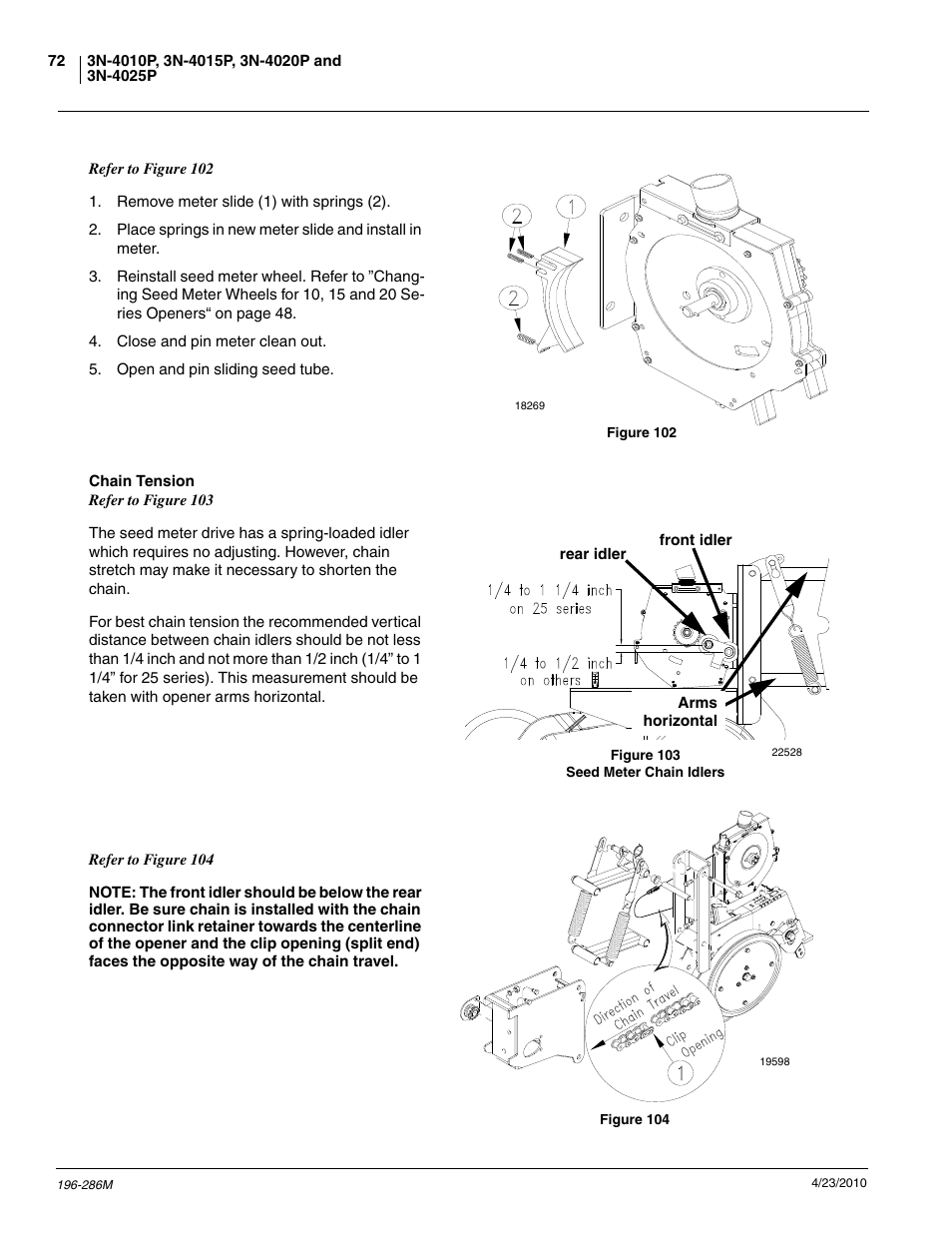 Great Plains 3N-4025P Operator Manual User Manual | Page 74 / 134