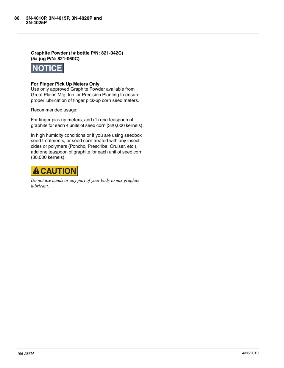 Great Plains 3N-4025P Operator Manual User Manual | Page 88 / 134