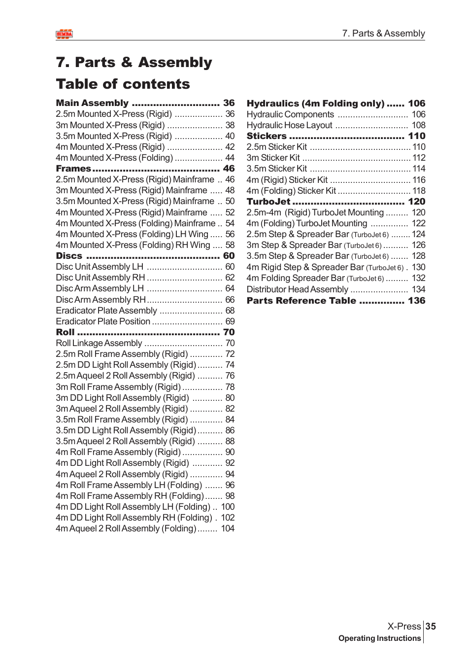 Great Plains X-PresS 2009 Assembly Instructions User Manual | 102 pages