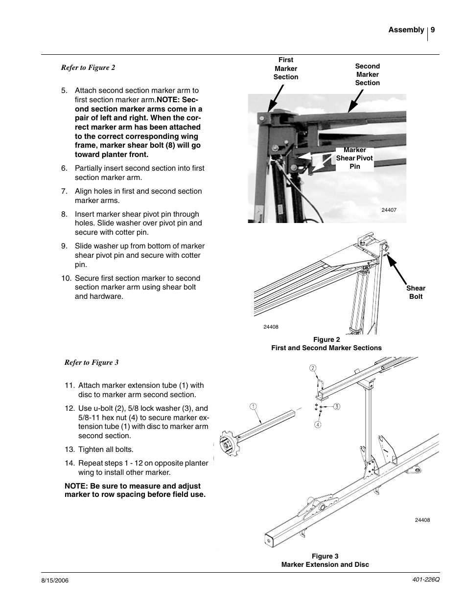 Great Plains YP1625 Predelivery Manual User Manual | Page 11 / 22