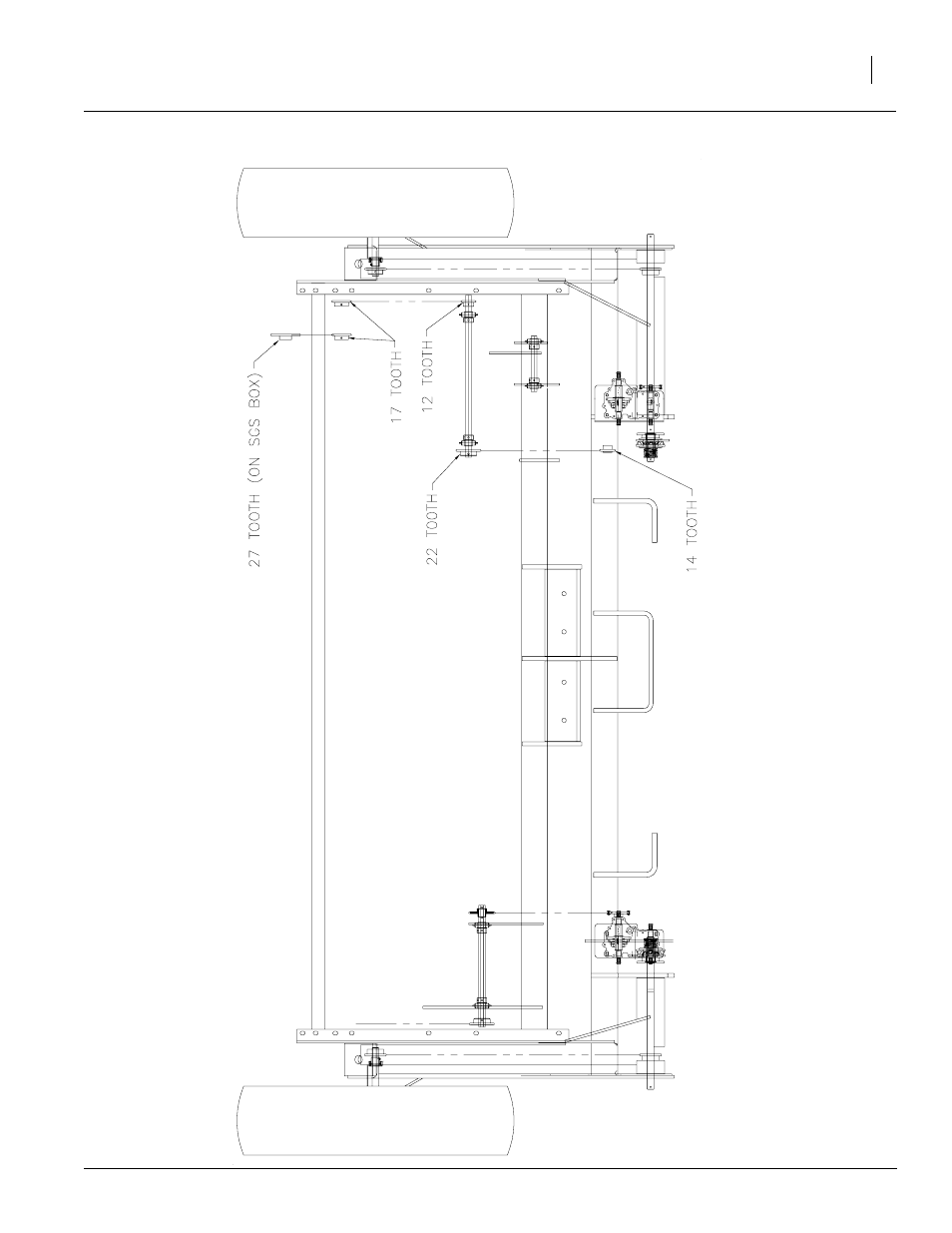 Small grass seeds sprocket configuration | Great Plains 1006 Assembly Instructions User Manual | Page 19 / 40