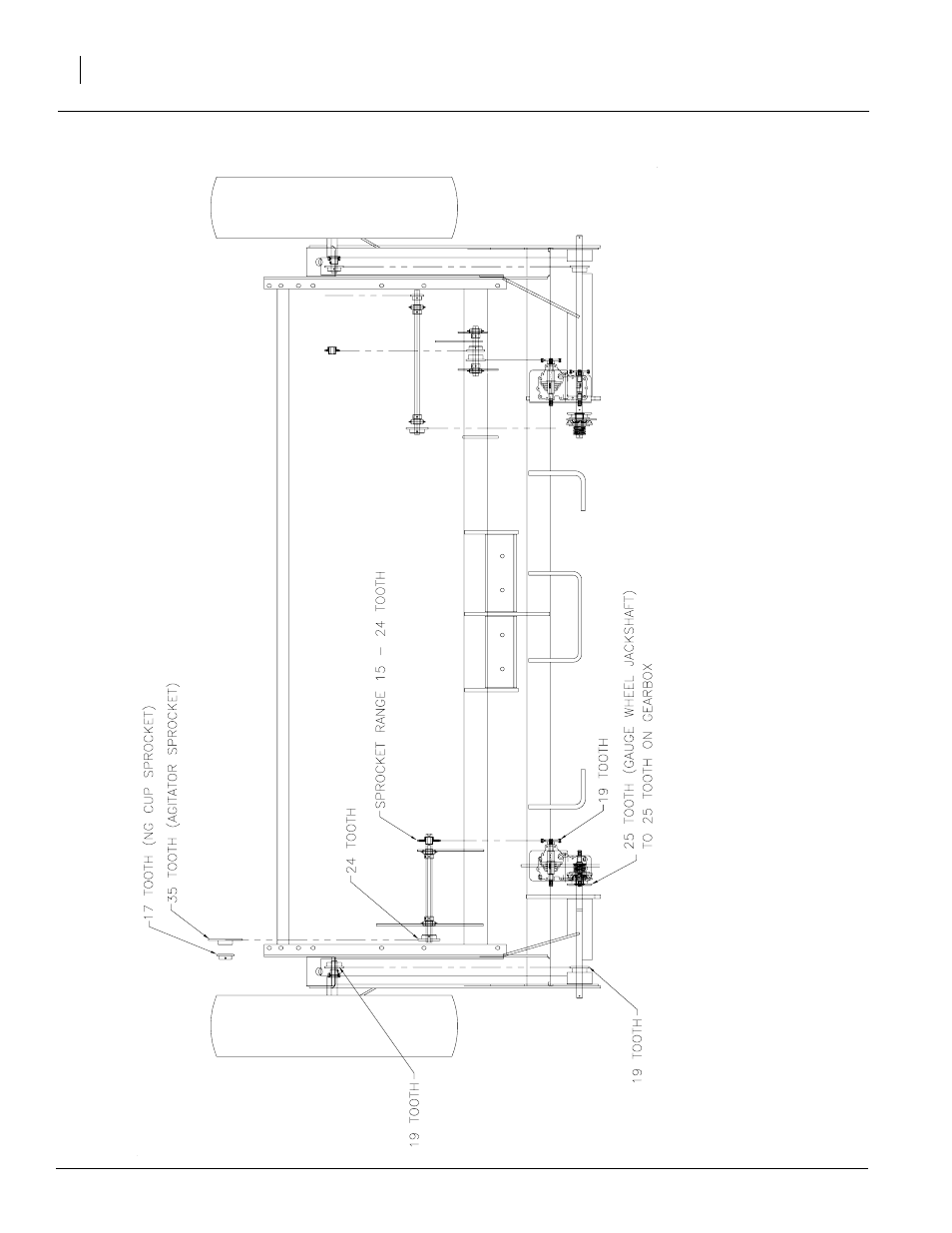 Native grass sprocket configuration | Great Plains 1006 Assembly Instructions User Manual | Page 20 / 40