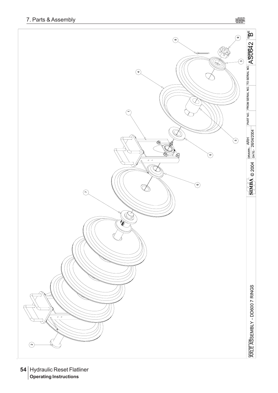 Bas06 4 2 | Great Plains Hydraulic Reset Flatliner 2009 Assembly Instructions User Manual | Page 24 / 60