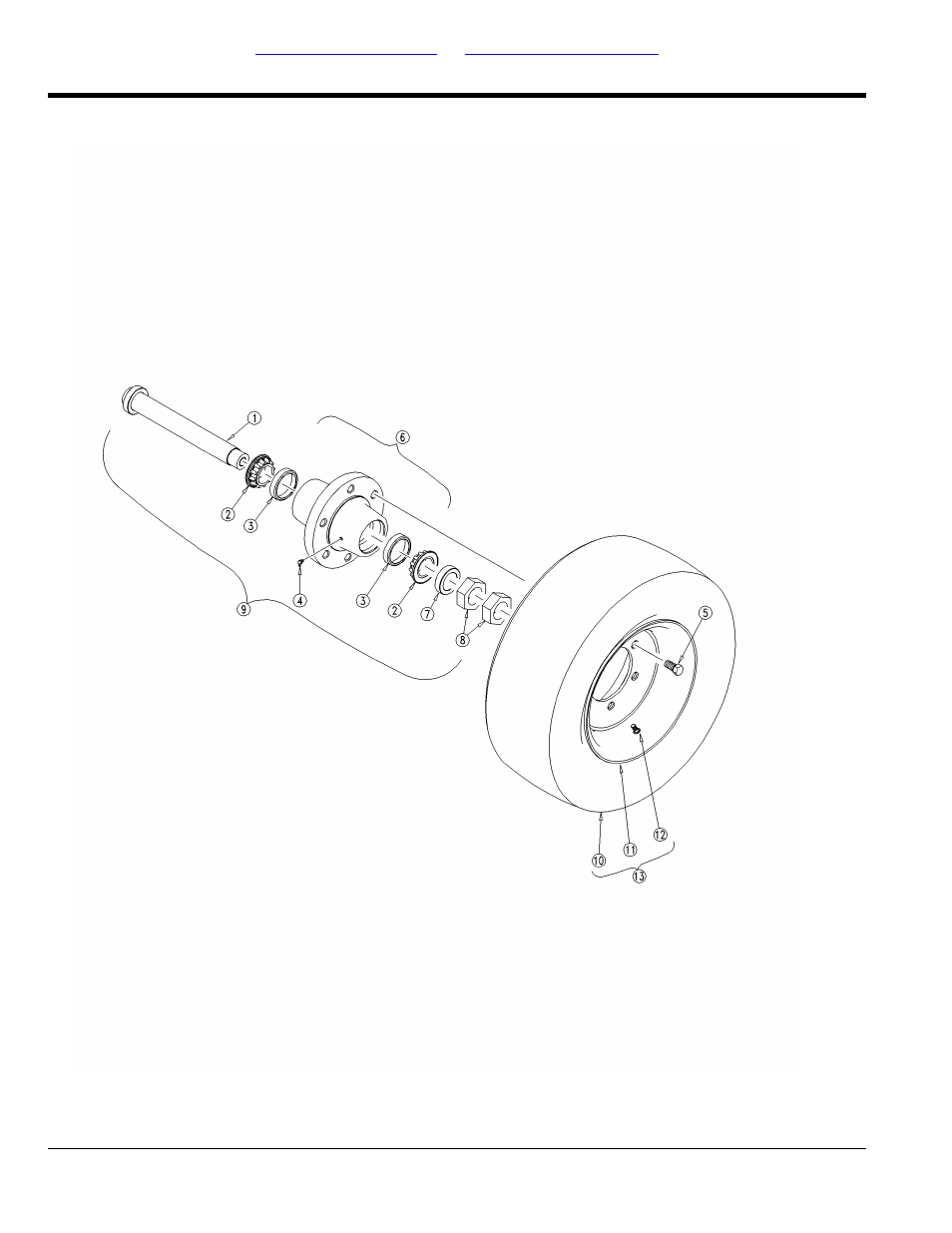 Hub & tire assembly | Great Plains SS0300 Parts Manual User Manual | Page 14 / 42