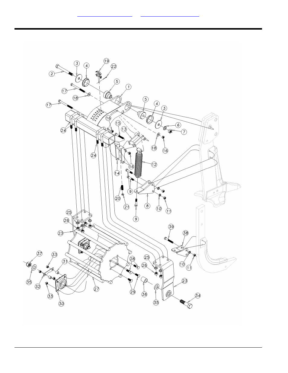 Section 6: optional, Berm conditioner | Great Plains SS0300 Parts Manual User Manual | Page 38 / 42