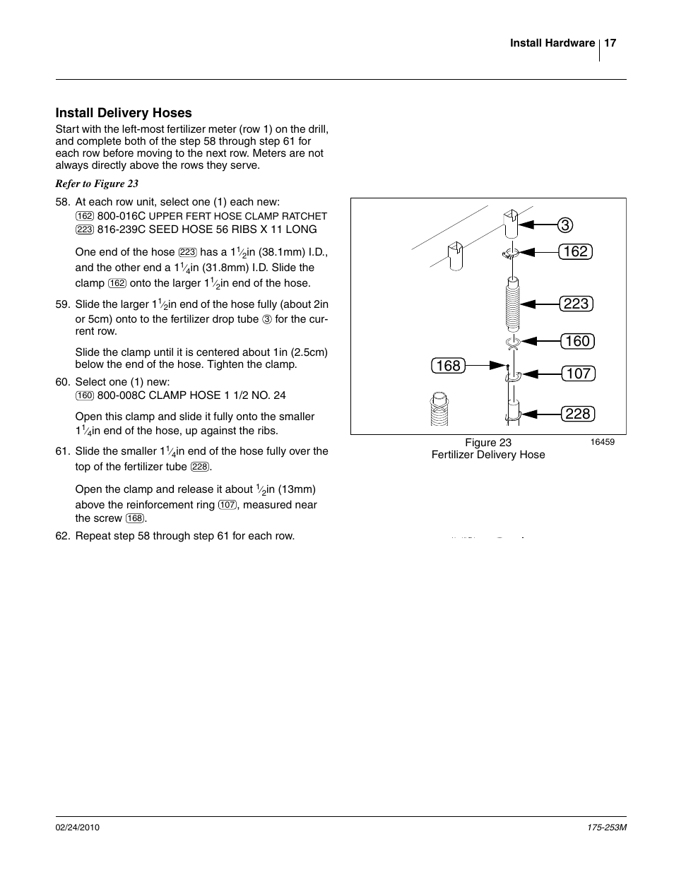 Install delivery hoses | Great Plains 800EW  Operator Manual User Manual | Page 19 / 46