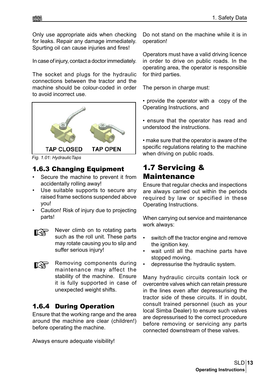7 servicing & maintenance | Great Plains P18432A Operator Manual User Manual | Page 13 / 130