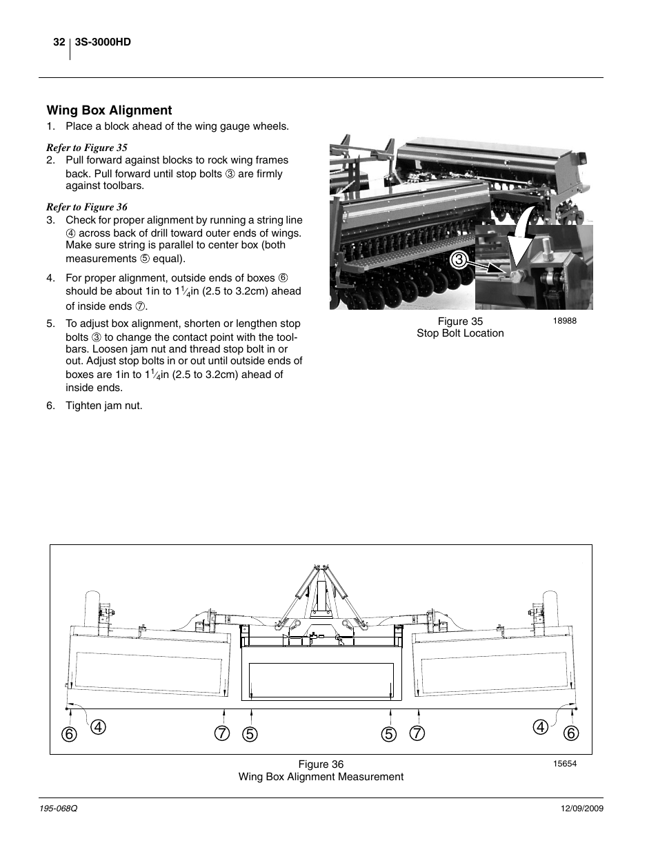 Wing box alignment | Great Plains 3S-3000HDF Predelivery Manual User Manual | Page 34 / 48
