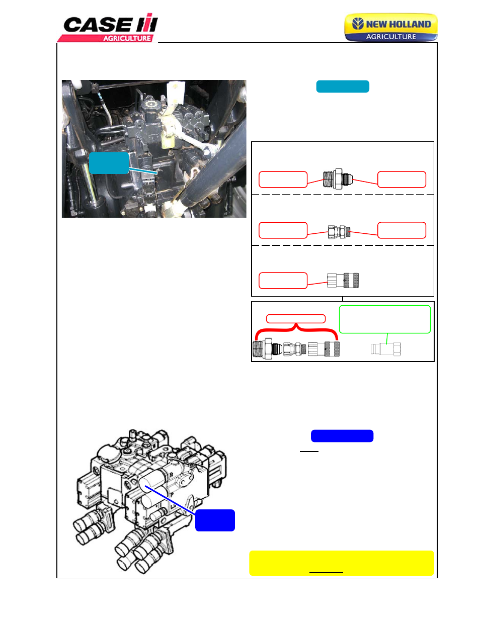Great Plains Case Drain & Motor Return Tractor Connection Guide User Manual | Page 23 / 38