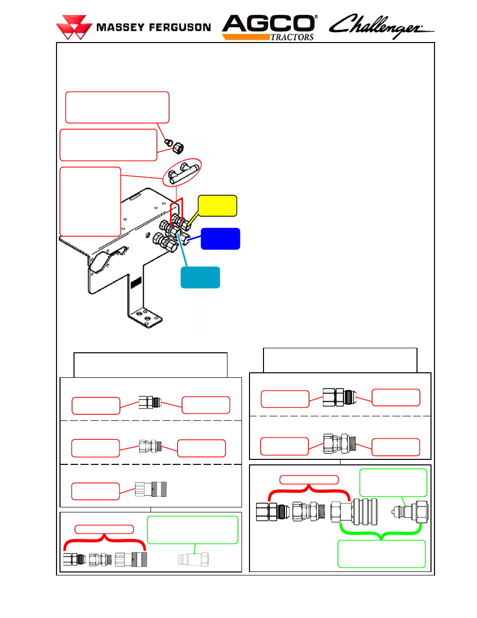 Great Plains Case Drain & Motor Return Tractor Connection Guide User Manual | Page 29 / 38