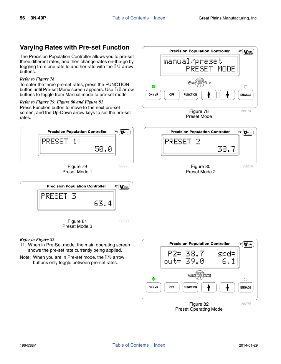 Varying rates with pre-set function | Great Plains 3N-4025P Operator Manual User Manual | Page 60 / 194