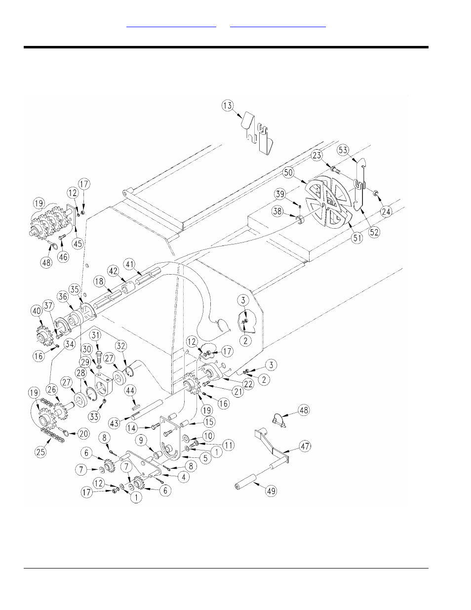 Native grass drive | Great Plains 2SNG30 Parts Manual User Manual | Page 54 / 102
