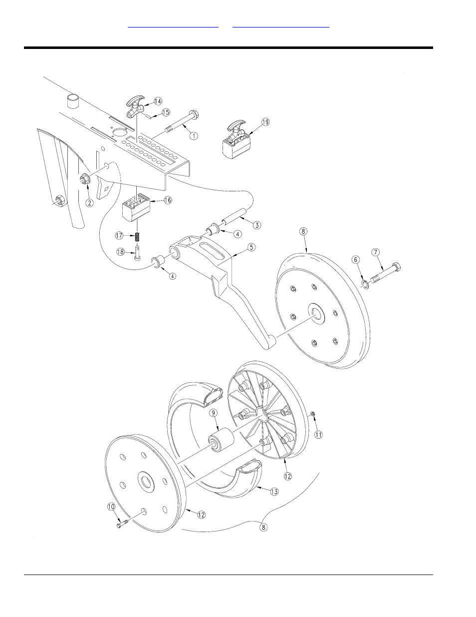 3" x 13" single "v" crown press wheel | Great Plains 2SNG30 Parts Manual User Manual | Page 70 / 102