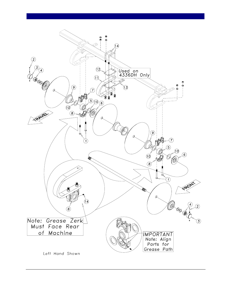 Great Plains Disk Harrow Field Update Disk Gang Bearings User Manual | Page 3 / 7