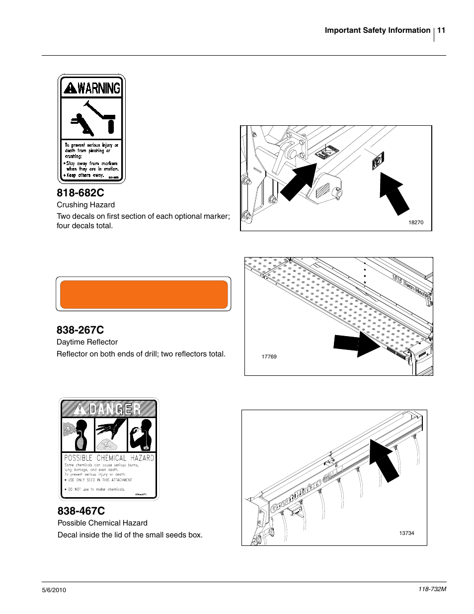 682c, 267c, 467c | Great Plains 1520P Operator Manual User Manual | Page 13 / 134