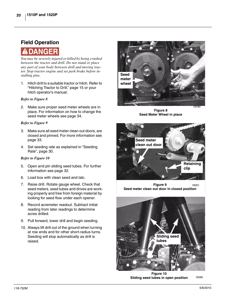 Field operation | Great Plains 1520P Operator Manual User Manual | Page 22 / 134