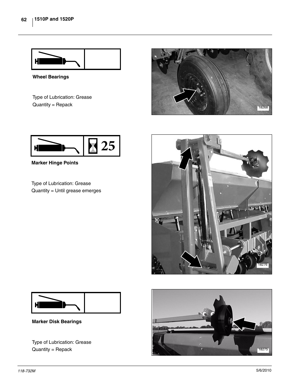 Seasonally | Great Plains 1520P Operator Manual User Manual | Page 64 / 134