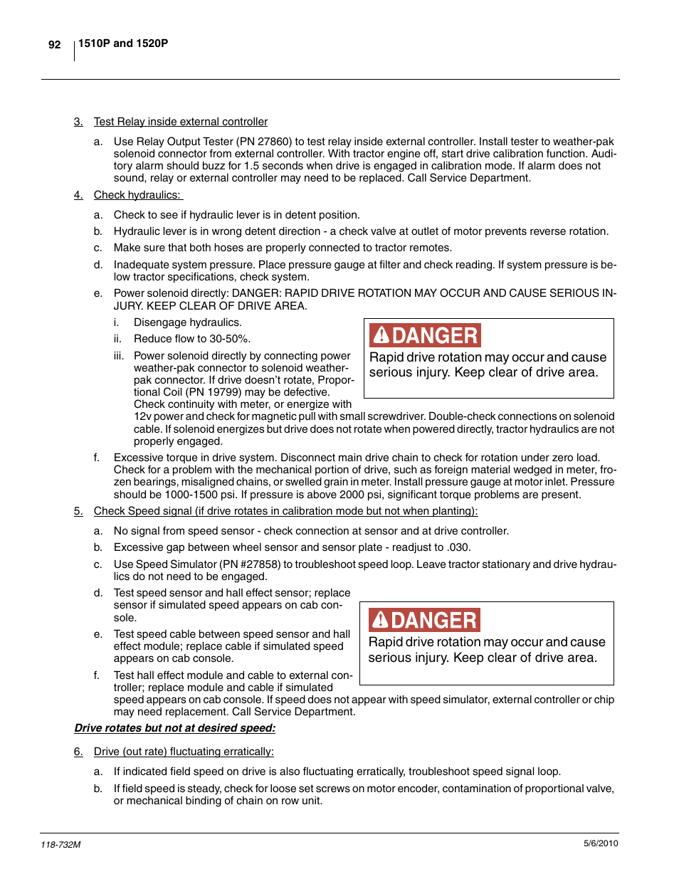 Great Plains 1520P Operator Manual User Manual | Page 94 / 134