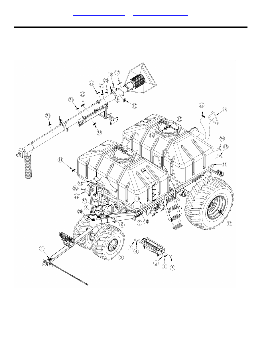 Decals, Decals pull behind cart | Great Plains ADC2350BE Parts Manual User Manual | Page 104 / 112