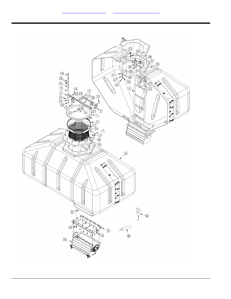 Bin assembly, Table of contents part number index bin assembly | Great Plains ADC2350BE Parts Manual User Manual | Page 18 / 112
