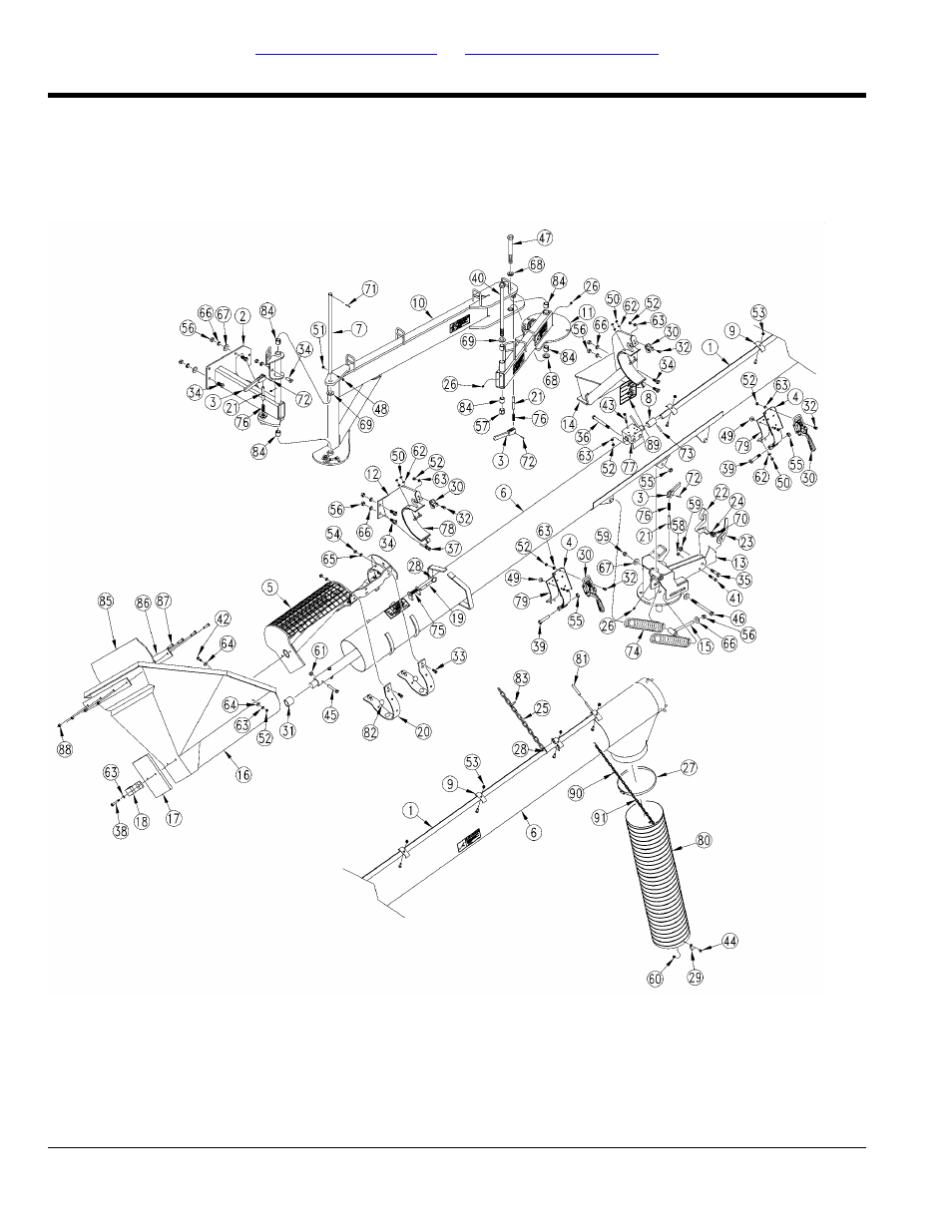 Auger assambly pull between (s/n a1173t+) | Great Plains ADC2350BE Parts Manual User Manual | Page 66 / 112