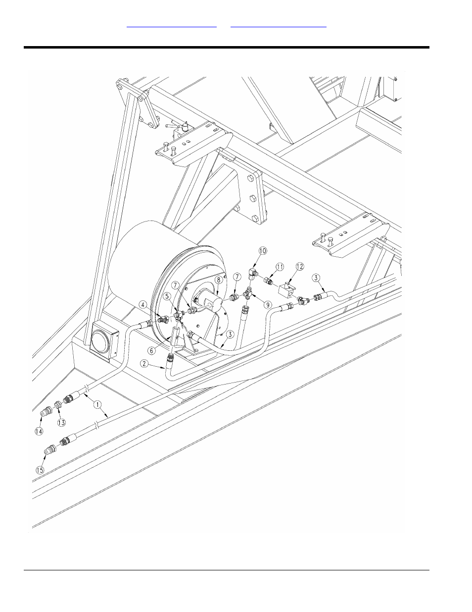 Fan hydraulics pull between cart (s/n a1157t-) | Great Plains ADC2350BE Parts Manual User Manual | Page 82 / 112