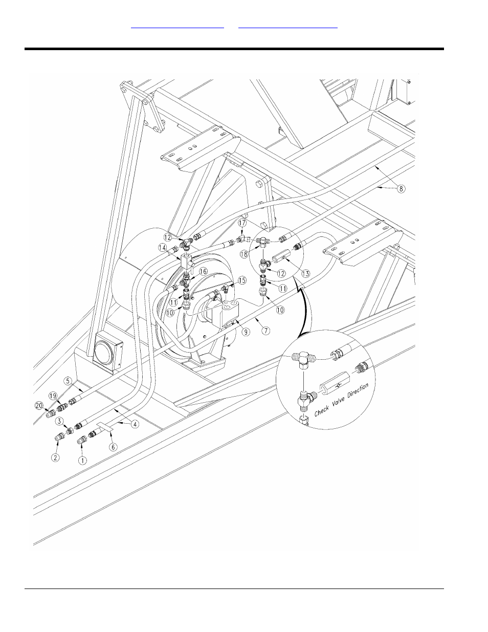 Fan hydraulics pull between cart (s/n a1158t+) | Great Plains ADC2350BE Parts Manual User Manual | Page 84 / 112