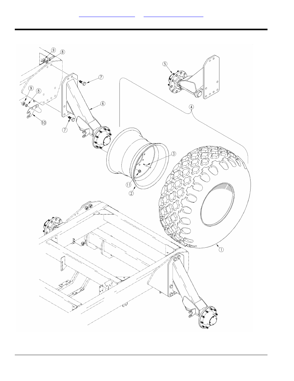 Hub and wheel, Table of contents part number index hub and wheel | Great Plains ADC2250 Operator Manual User Manual | Page 18 / 78