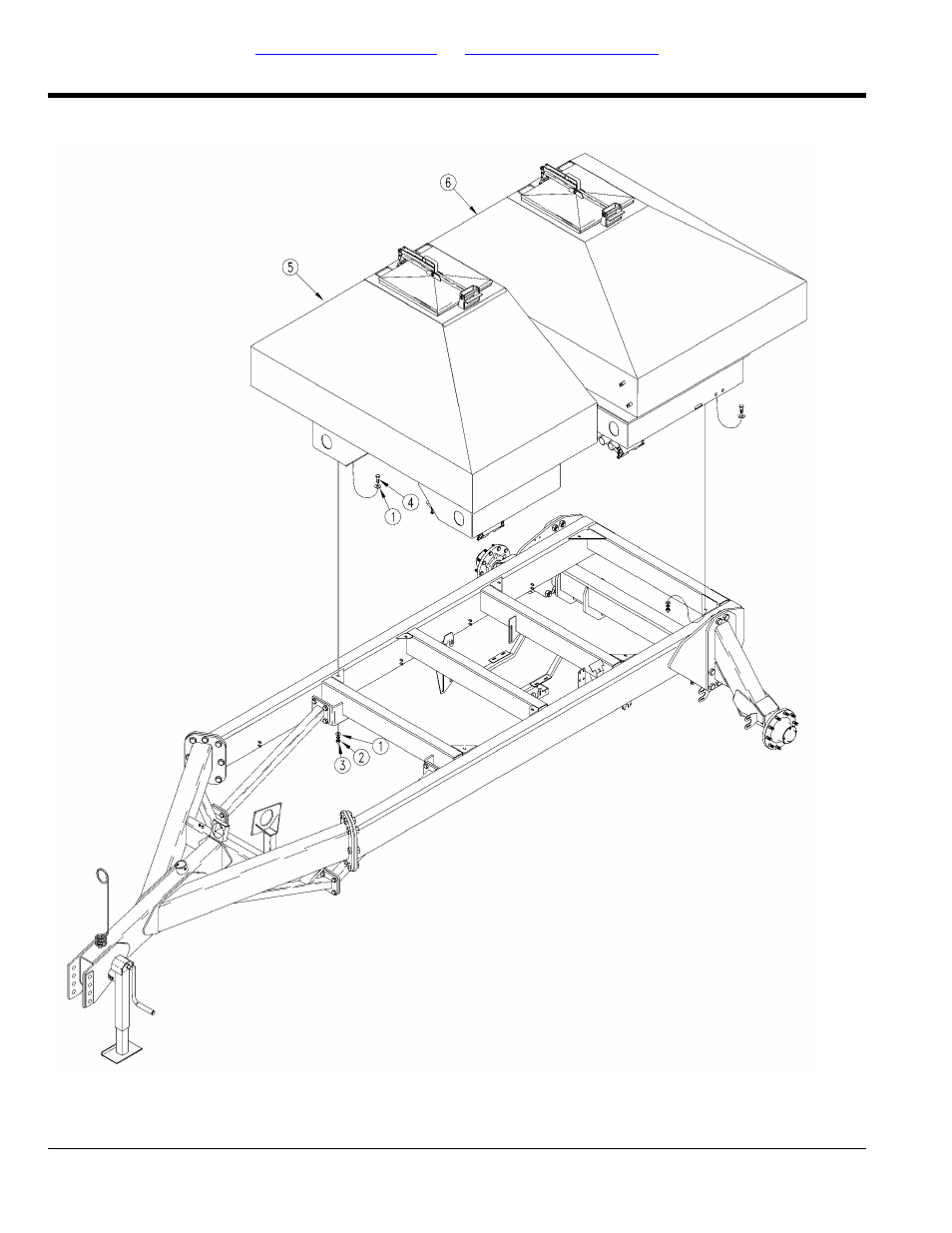 Bin to frame, Table of contents part number index bin to frame | Great Plains ADC2250 Operator Manual User Manual | Page 22 / 78