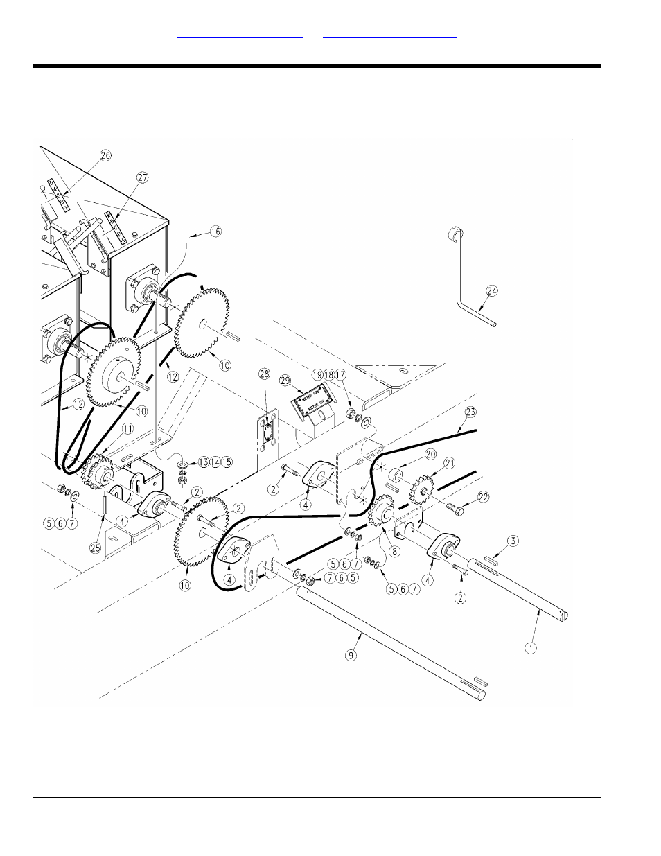 Electric clutch to gearbox drive | Great Plains ADC2250 Operator Manual User Manual | Page 34 / 78