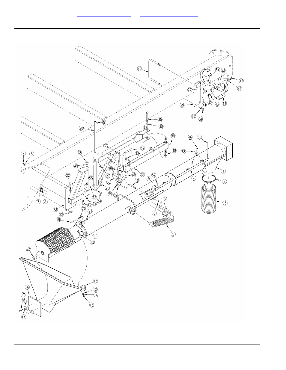 Auger, Table of contents part number index auger | Great Plains ADC2250 Operator Manual User Manual | Page 58 / 78