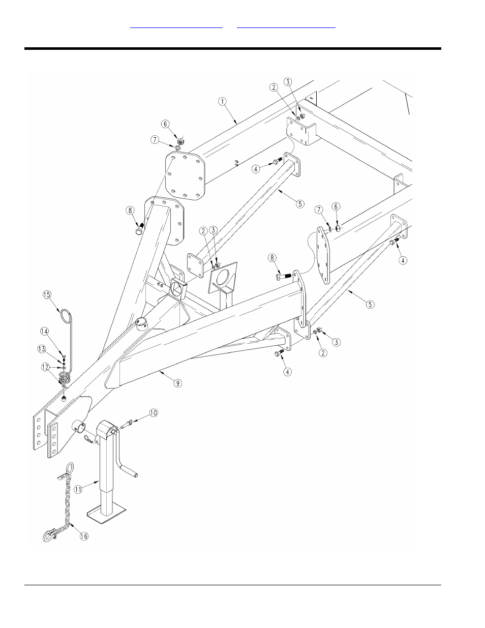 Frame and bin, Tongue and frame, Selected models | Great Plains ADC2250 Operator Manual User Manual | Page 6 / 78