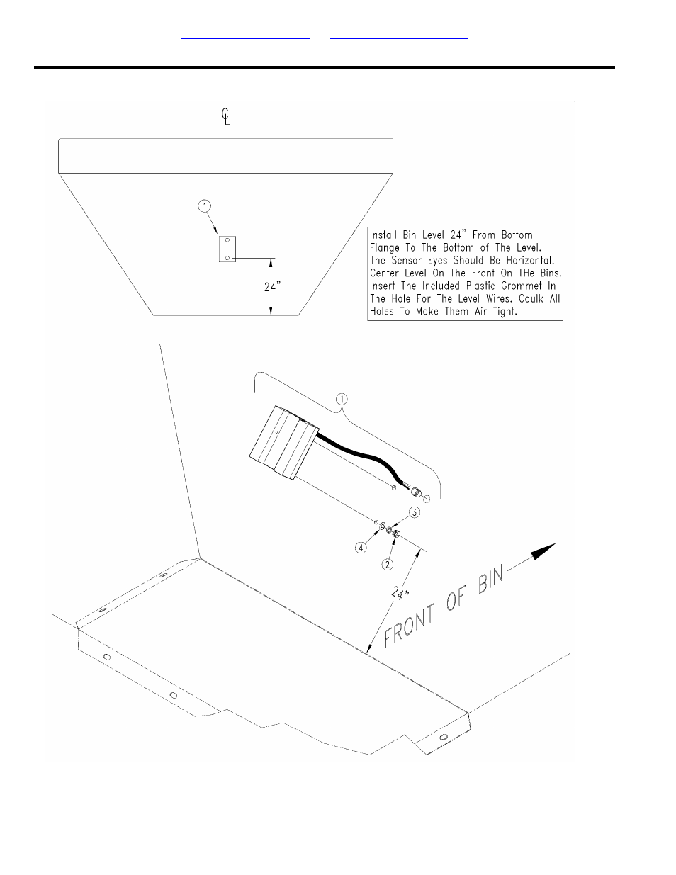 Bin level monitor | Great Plains ADC2250 Operator Manual User Manual | Page 72 / 78