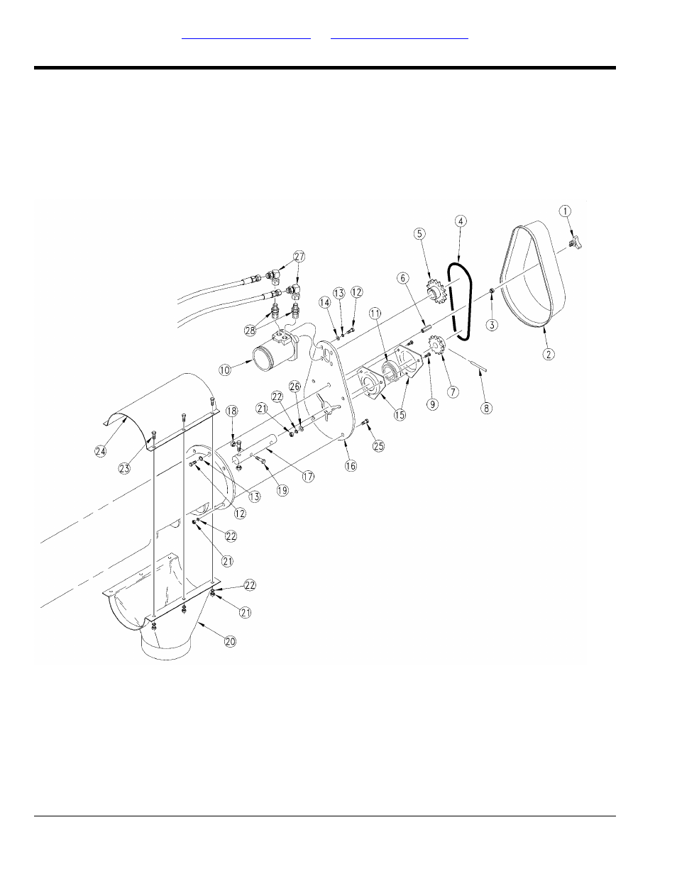 Auger drive, Table of contents part number index auger drive | Great Plains NTA2000D Parts Manual User Manual | Page 104 / 120
