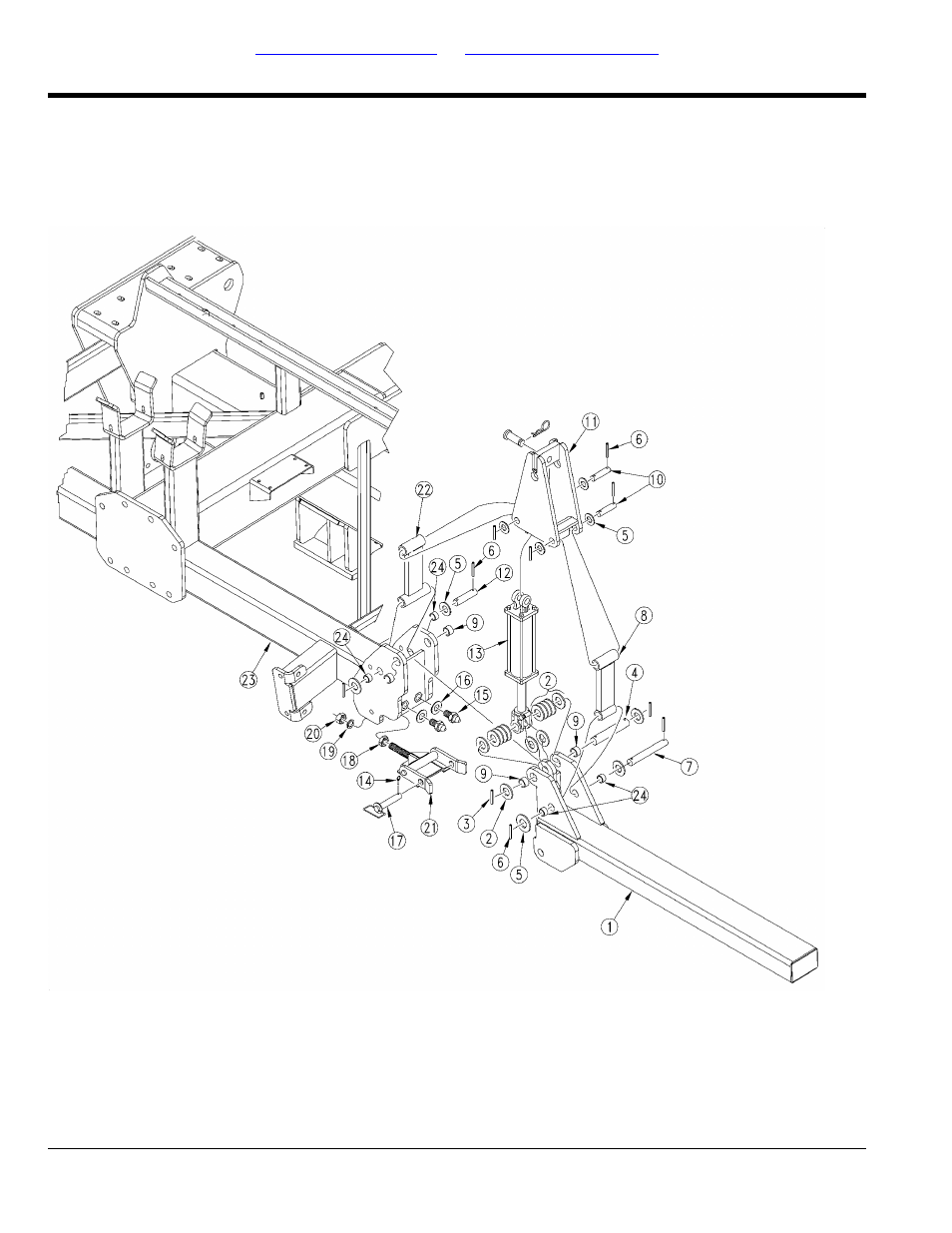 Coulter wing to frame | Great Plains NTA2000D Parts Manual User Manual | Page 20 / 120