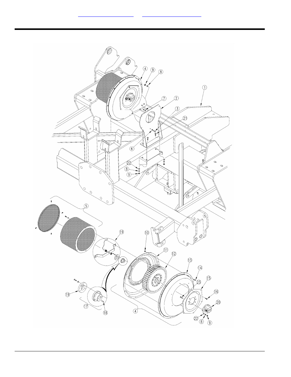 Fan to frame, Table of contents part number index fan to frame | Great Plains NTA2000D Parts Manual User Manual | Page 46 / 120