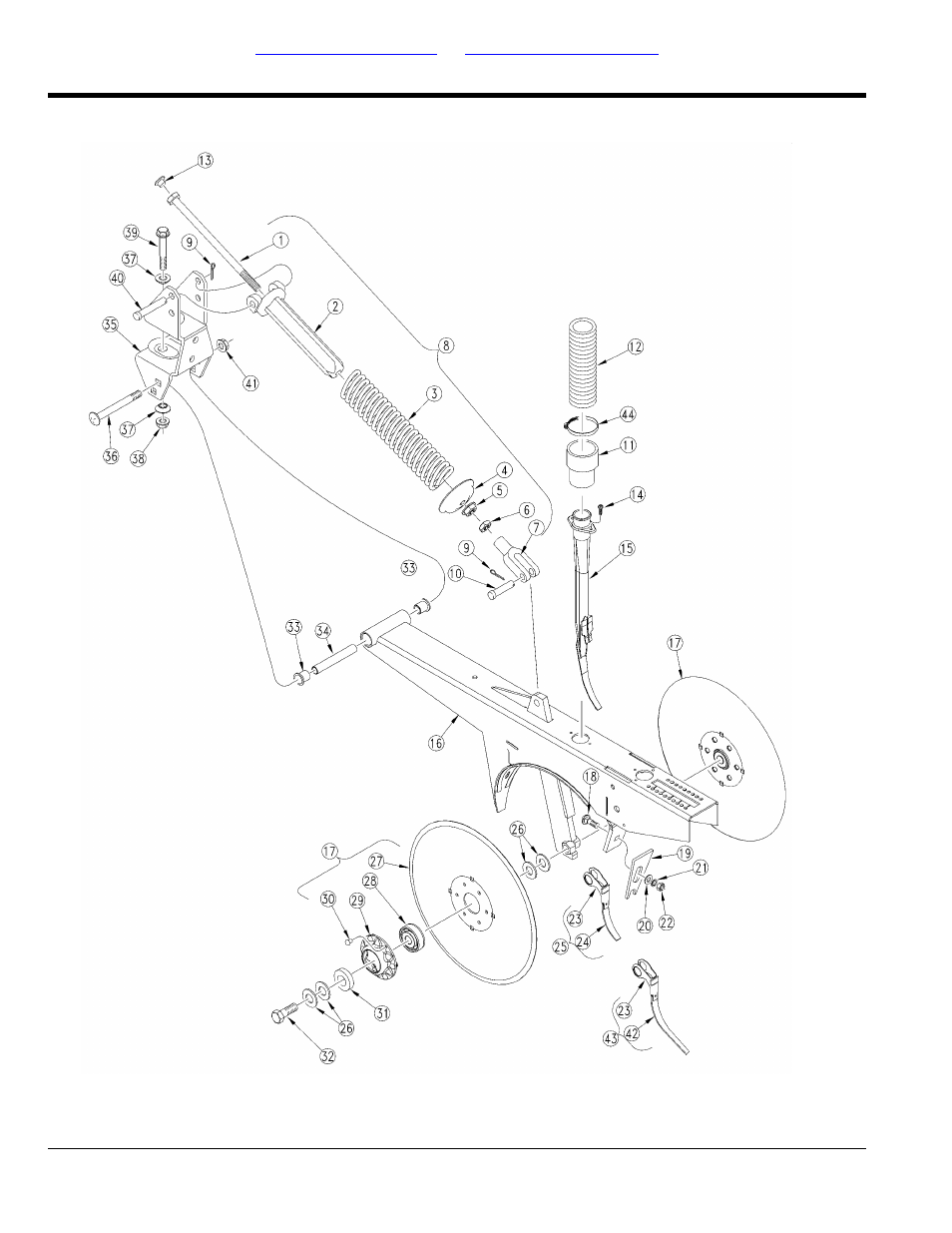 Openers, 00 series short opener | Great Plains NTA2000D Parts Manual User Manual | Page 56 / 120