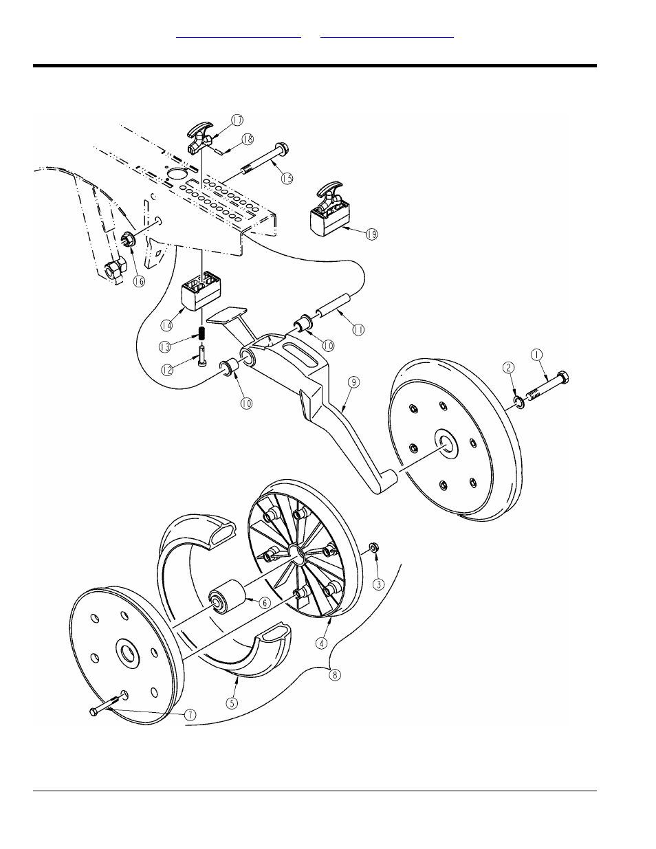 3" x 13" single press wheel | Great Plains NTA2000D Parts Manual User Manual | Page 64 / 120