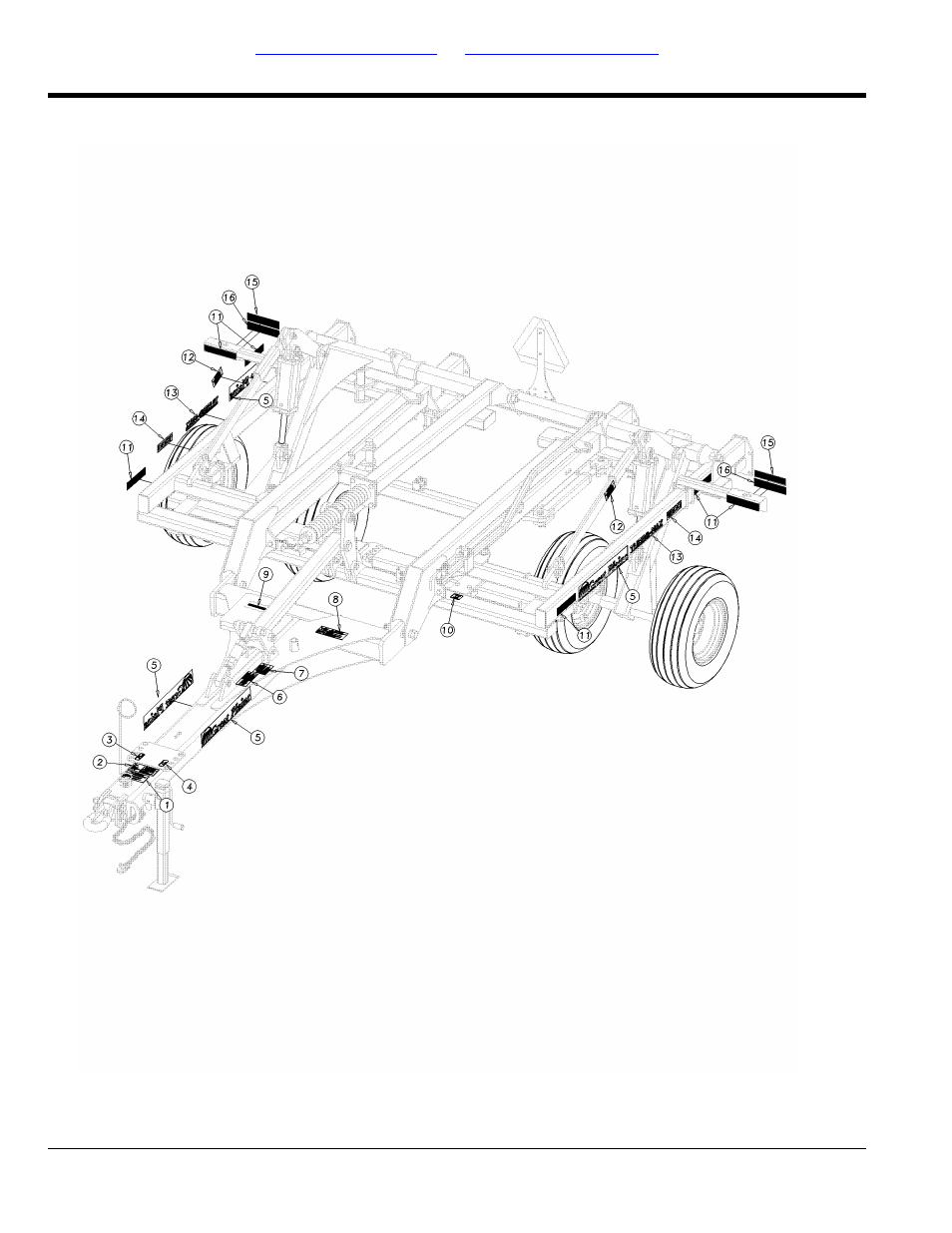 Decals 1200-1500 | Great Plains 4000TM Parts Manual User Manual | Page 132 / 158