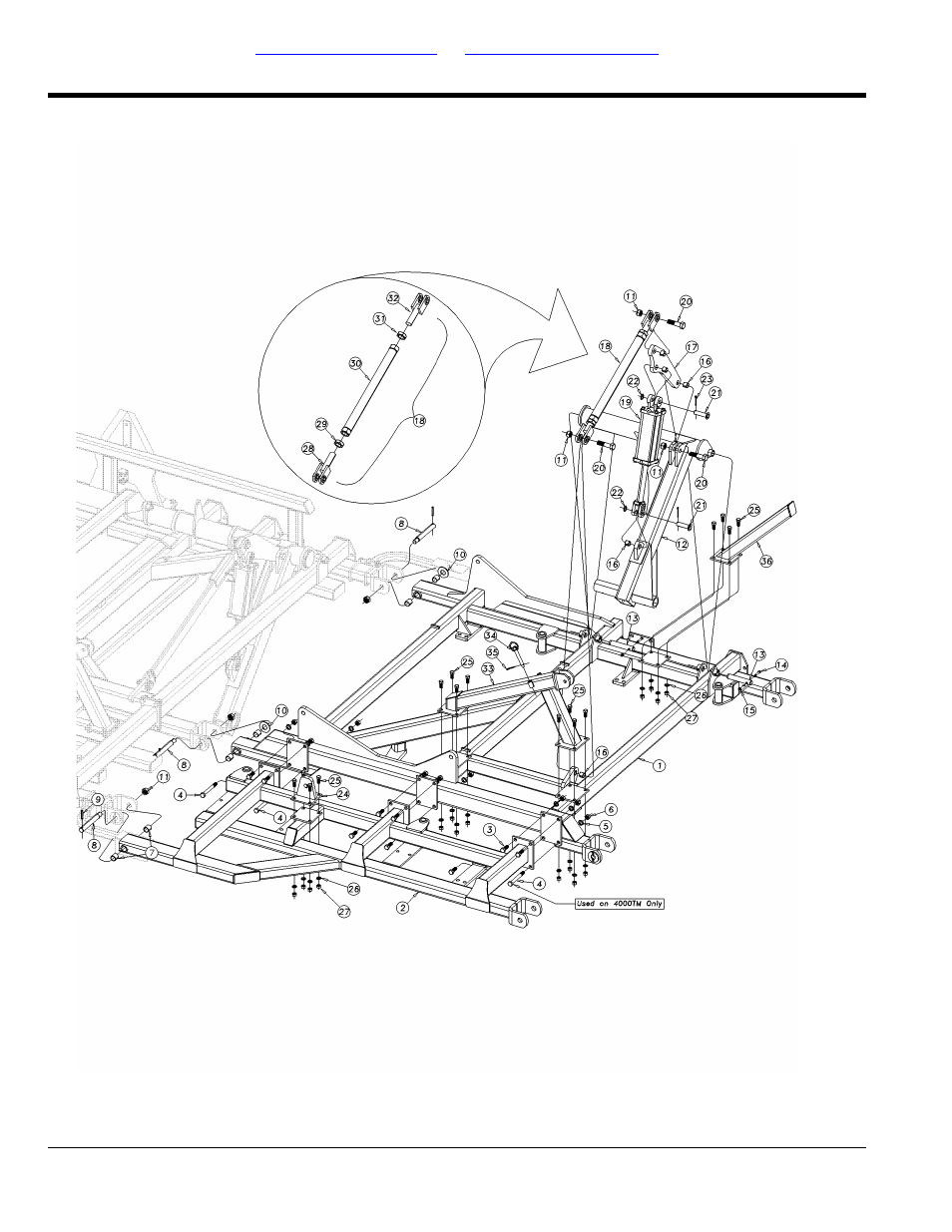 Wing & lift assembly 3500-4000 | Great Plains 4000TM Parts Manual User Manual | Page 40 / 158