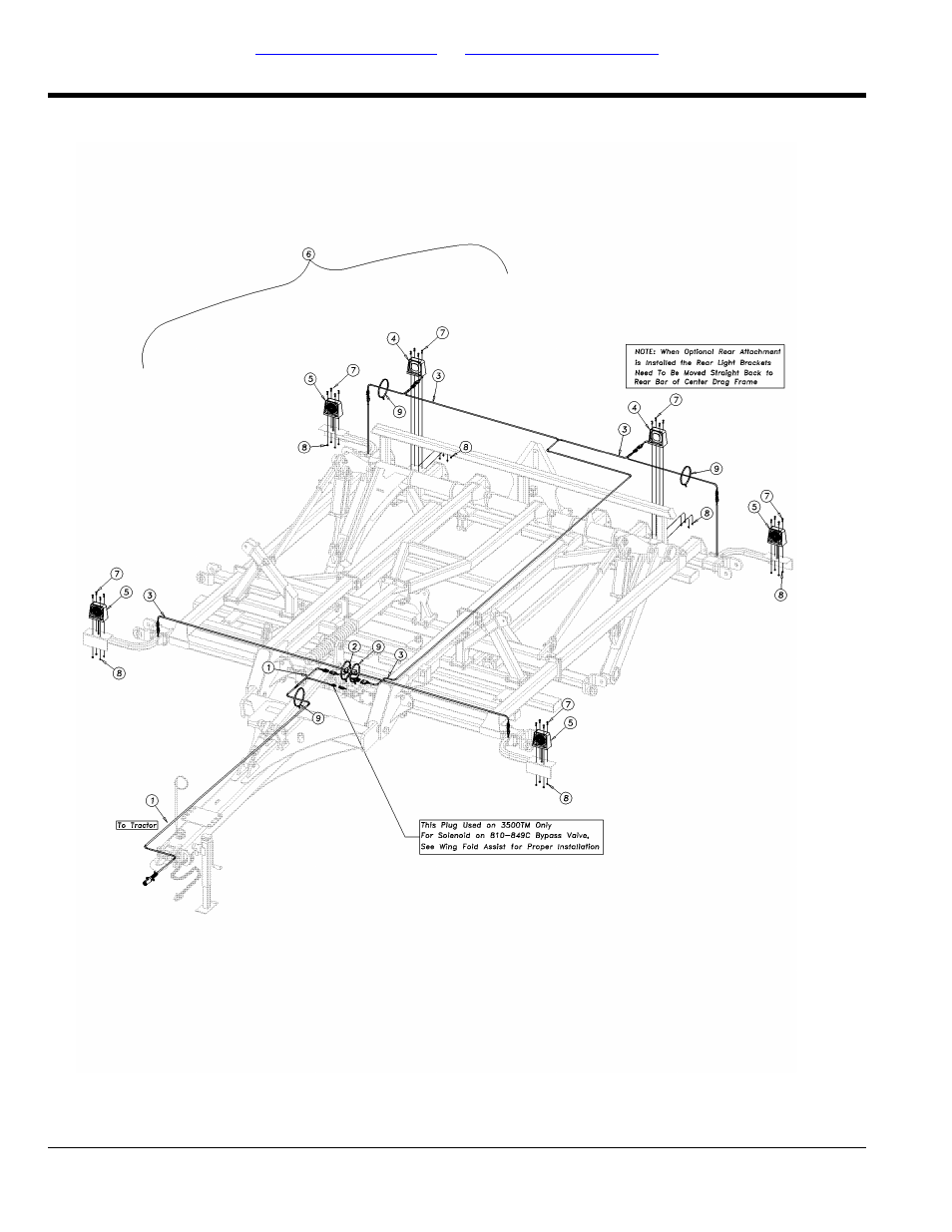 Lights (3000 s/n c2034+) 3500-4000 | Great Plains 4000TM Parts Manual User Manual | Page 50 / 158