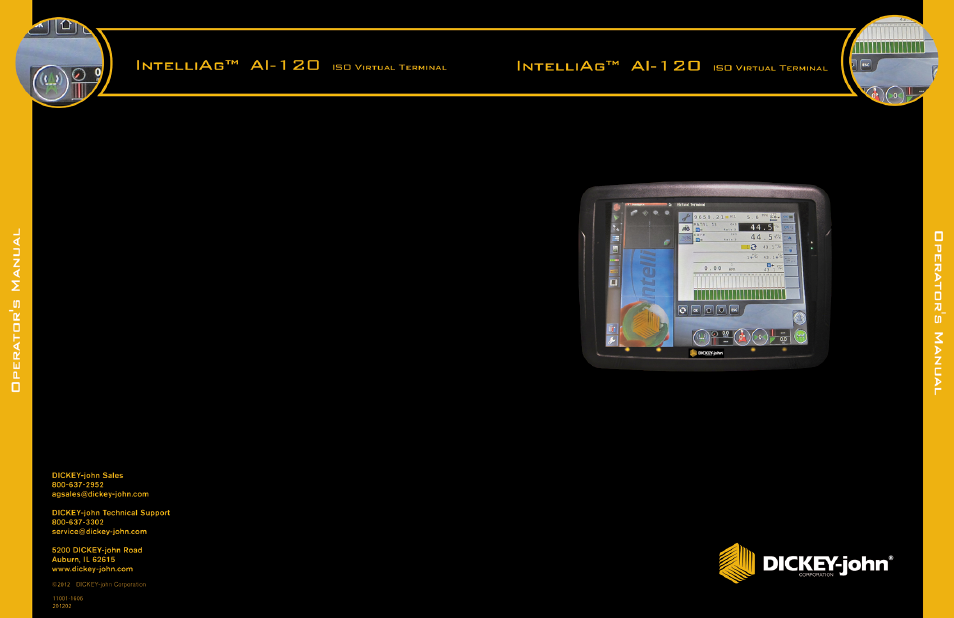 Great Plains DICKEY-john AI-120 12-inch Virtual Terminal User Manual | 193 pages