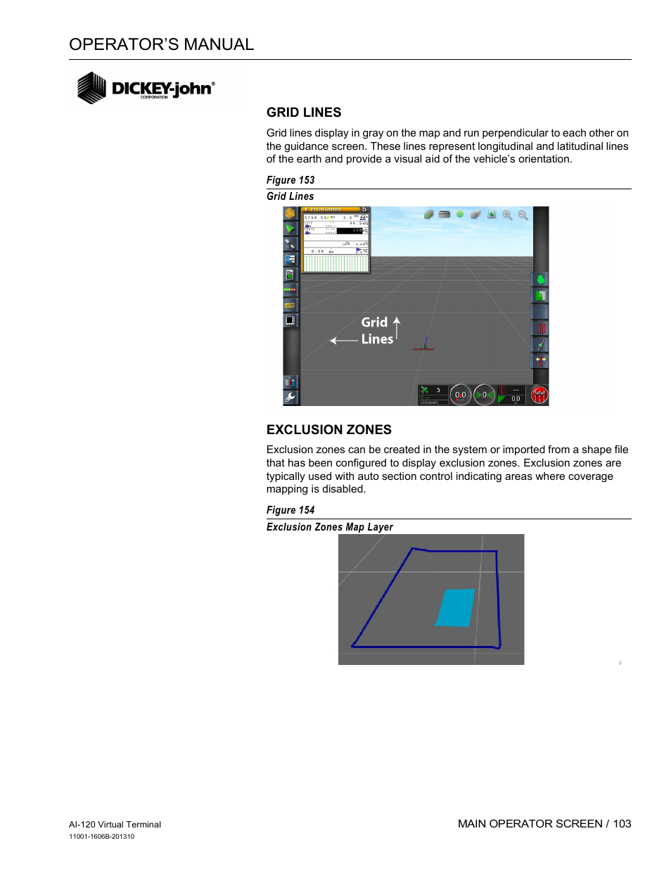 Operator’s manual | Great Plains DICKEY-john AI-120 12-inch Virtual Terminal User Manual | Page 111 / 193