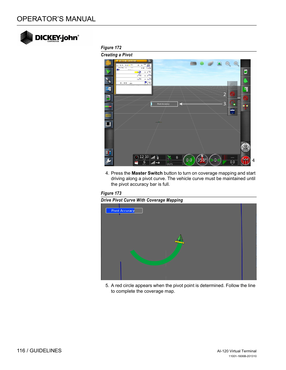 Operator’s manual | Great Plains DICKEY-john AI-120 12-inch Virtual Terminal User Manual | Page 124 / 193