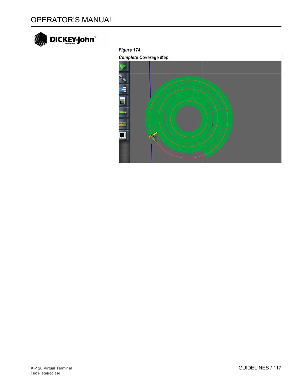 Operator’s manual | Great Plains DICKEY-john AI-120 12-inch Virtual Terminal User Manual | Page 125 / 193