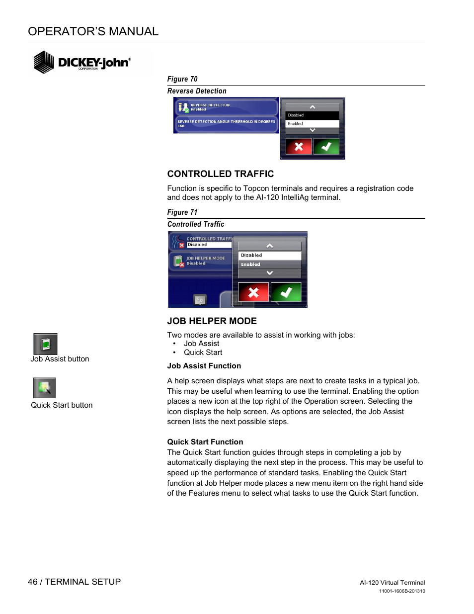 Operator’s manual | Great Plains DICKEY-john AI-120 12-inch Virtual Terminal User Manual | Page 54 / 193