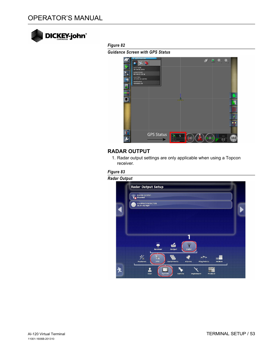 Operator’s manual | Great Plains DICKEY-john AI-120 12-inch Virtual Terminal User Manual | Page 61 / 193