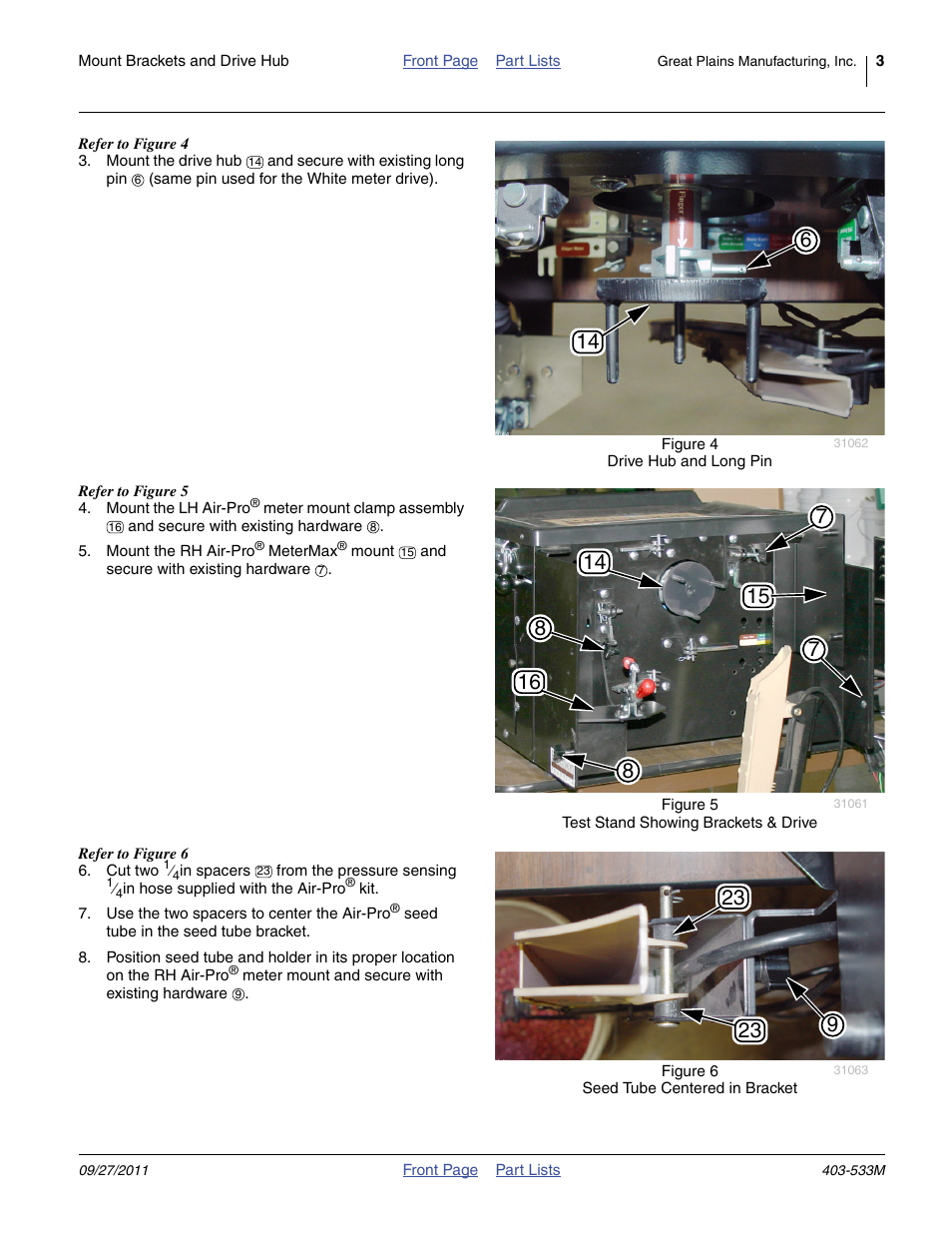 Great Plains Air-Pro Meter Ultra Test Stand Kit User Manual | Page 3 / 22